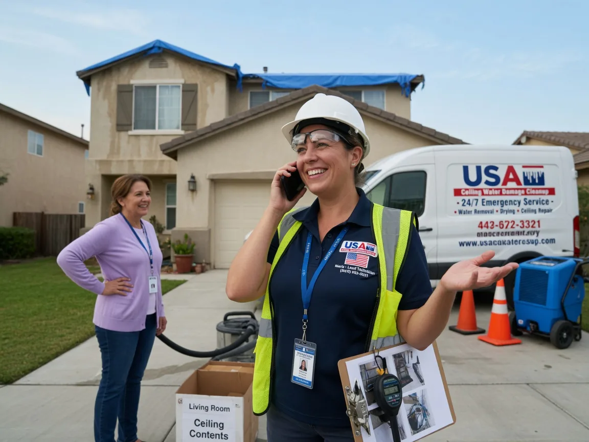 Ceiling Water Damage Restoration Union Center, SD FAQs